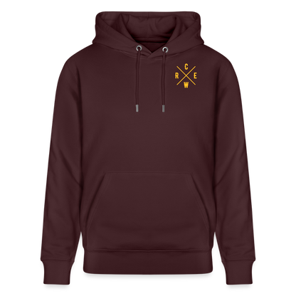 FINE.MAFI Relaxed Hoodie CREW - Maroon