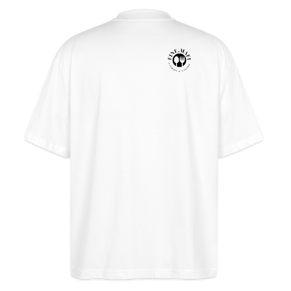 FINE MAFI Oversized Unisex Bio T-Shirt Mise En Place Kitchen Tools - Weiß