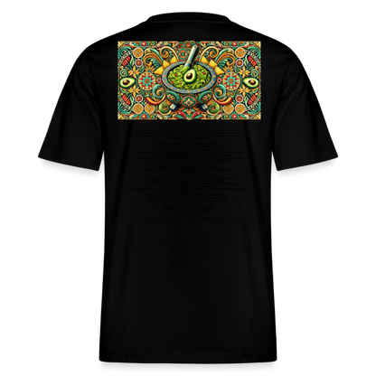 FOOD LOVE Männer Bio-T-Shirt Guaca - Schwarz