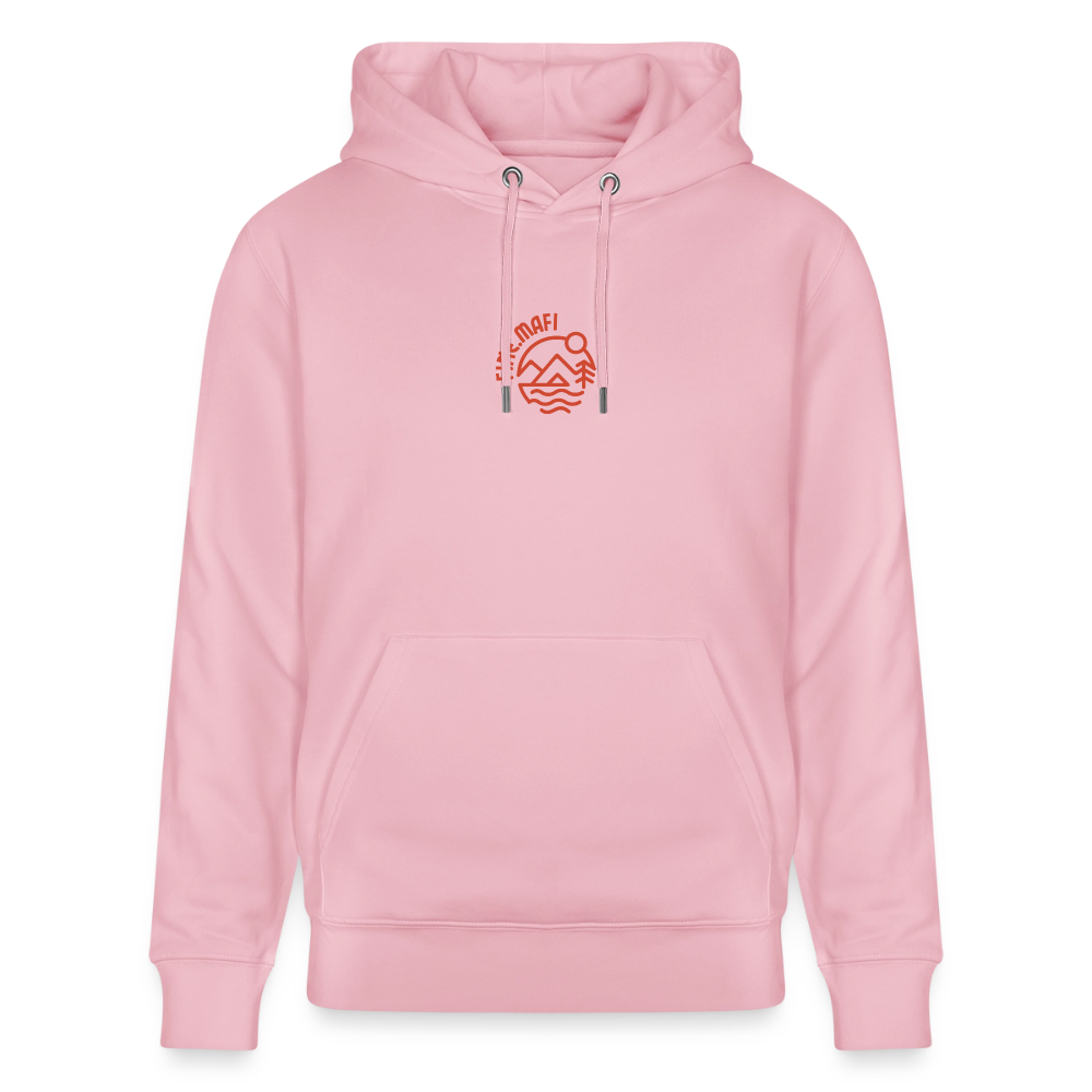 Vanlife Unisex Bio-Hoodie Firepit - Hellrosa