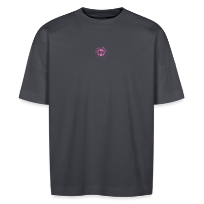 FINE.MAFI Unisex Oversized Bio-T-Shirt – Modell „CW“ - Indigoblau