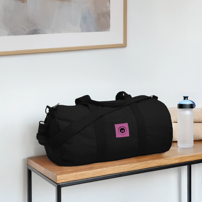 FINE.MAFI recycelte Canvas Duffle Bag - Schwarz