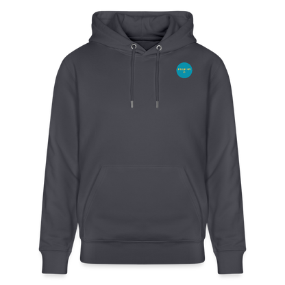 FINE.MAFI in Food we Trust Unisex Organic Hoodie - Indigoblau