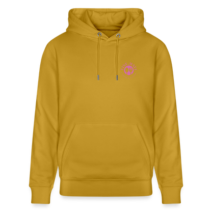 FOOD LOVE Unisex Bio-Hoodie DIGGA - Ocker