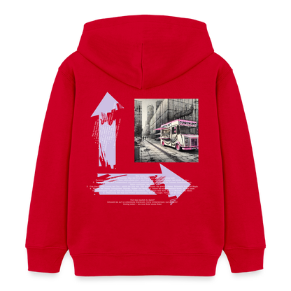 Gastrokids Unisex Bio-Hoodie CW - Rot