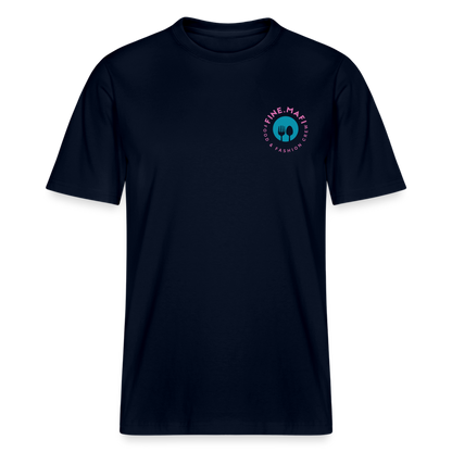 FINE.MAFI Relaxed T-Shirt CREW - Navy