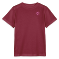 Gastrokids Unisex Bio-T-Shirt CW - Burgunderrot