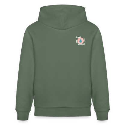 FINE.MAFI Relaxed Hoodie CREW - Tanngrün