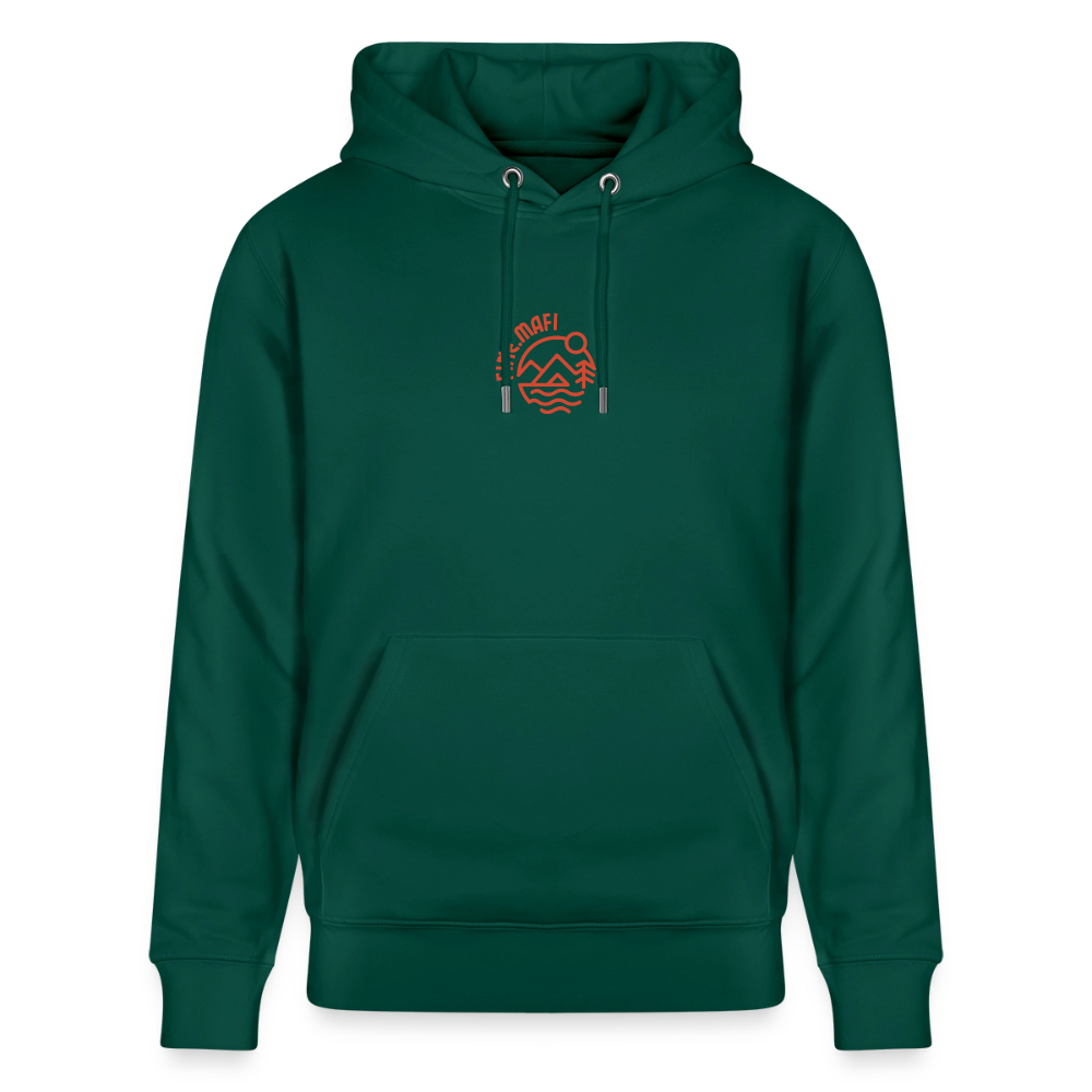 Vanlife Unisex Bio-Hoodie Firepit - Forest