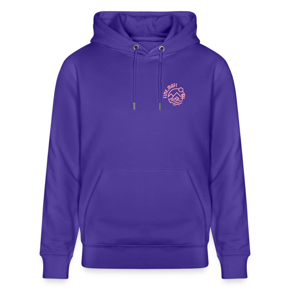 Vanlife Unisex Bio-Hoodie F.CK Normal - Purple Love 