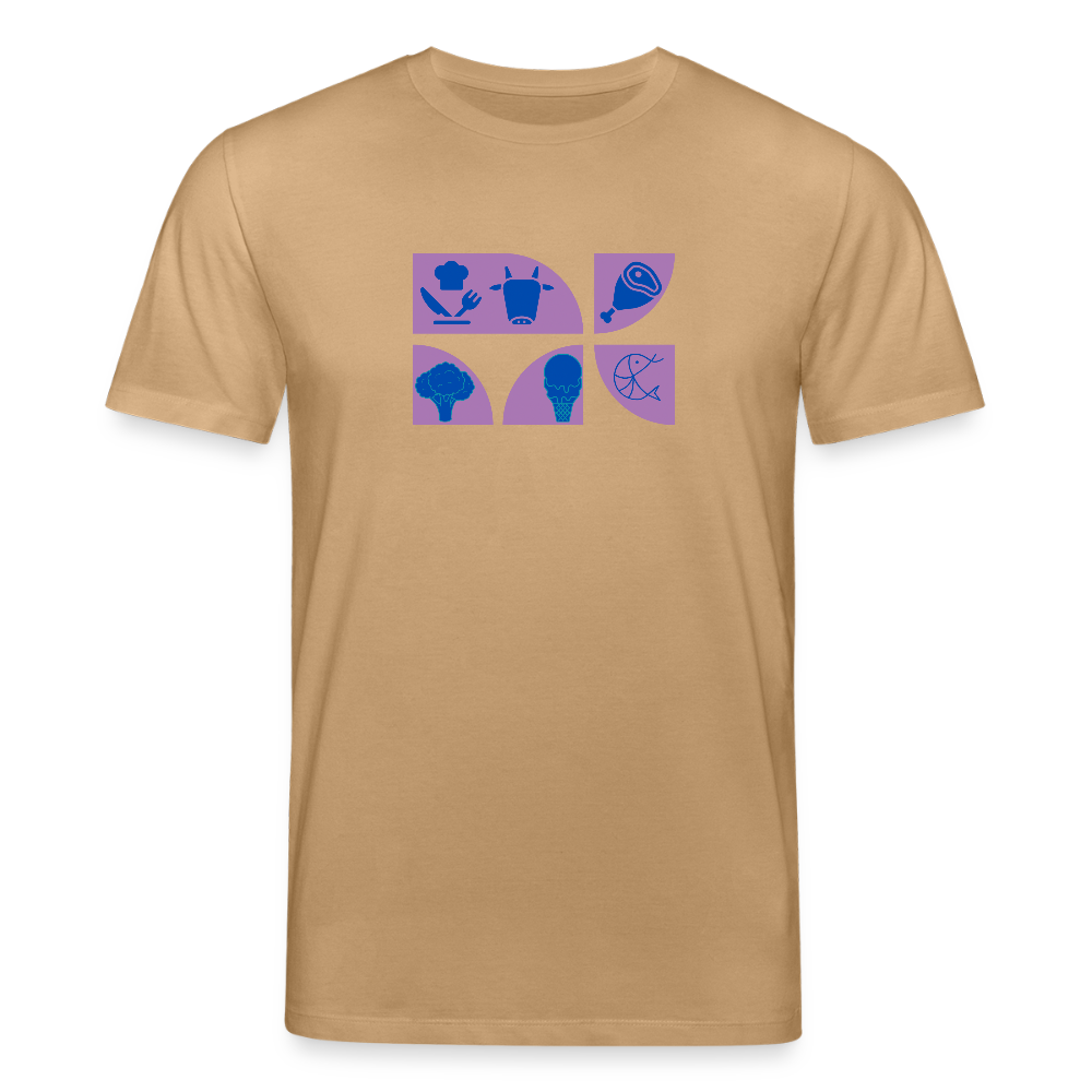 Food Couture Unisex Bio-T-Shirt - Karamell 