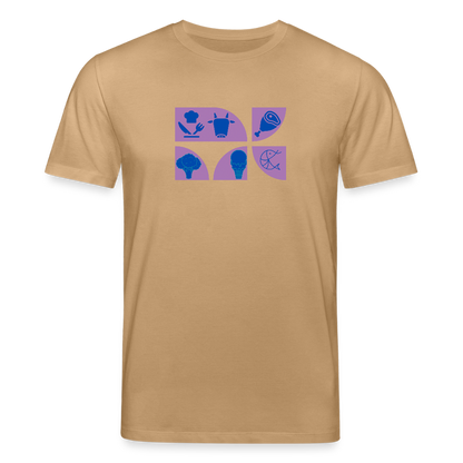 Food Couture Unisex Bio-T-Shirt - Karamell 