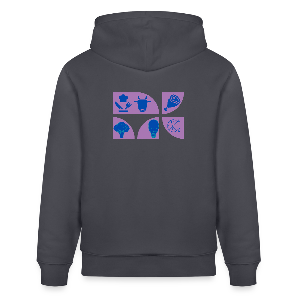 Food Couture Unisex Bio-Hoodie - Indigoblau