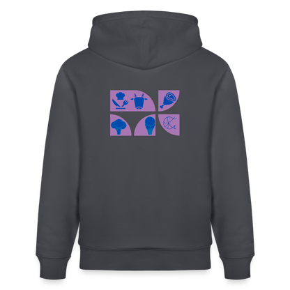 Food Couture Unisex Bio-Hoodie - Indigoblau