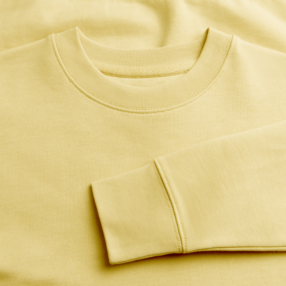Food Couture Bio Kinder Sweatshirt - Gelb Viva 