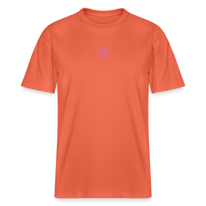 FOOD LOVE Relaxed Fit Unisex Bio-T-Shirt DIGGA - Hellrot