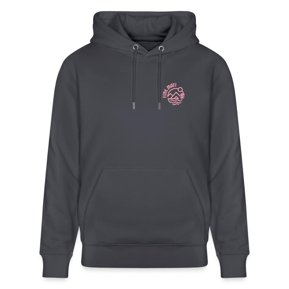 Vanlife Unisex Bio-Hoodie F.CK Normal - Indigoblau