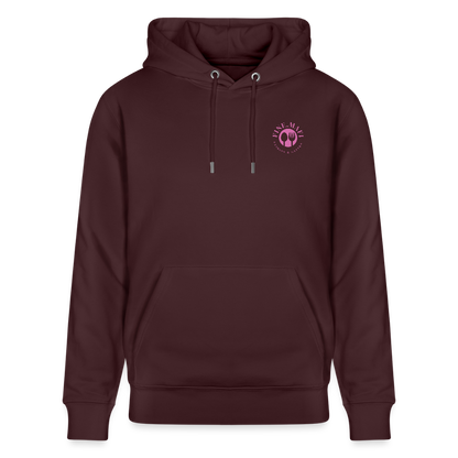 FOOD LOVE Unisex Bio-Hoodie DIGGA - Maroon