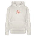 Vanlife Unisex Bio-Hoodie Firepit - Beige meliert