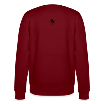 FINE.MAFI Bio Relaxed Crew Neck Sweatshirt - Burgunderrot