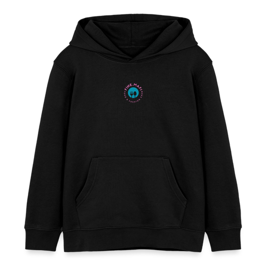 GASTROKIDS Kinder Bio-Hoodie CREW - Schwarz