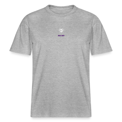 FINE.MAFI Relaxed Fit Unisex Bio-T-Shirt Bolo Baby - Grau meliert