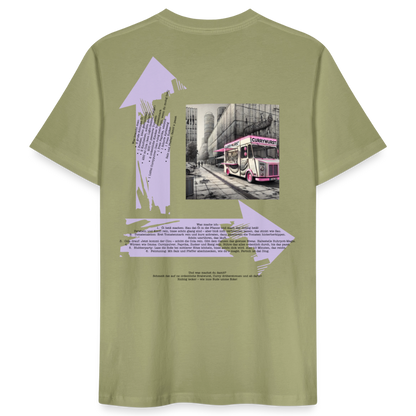 FOOD LOVE Männer Bio-T-Shirt CW - Nebelgrün