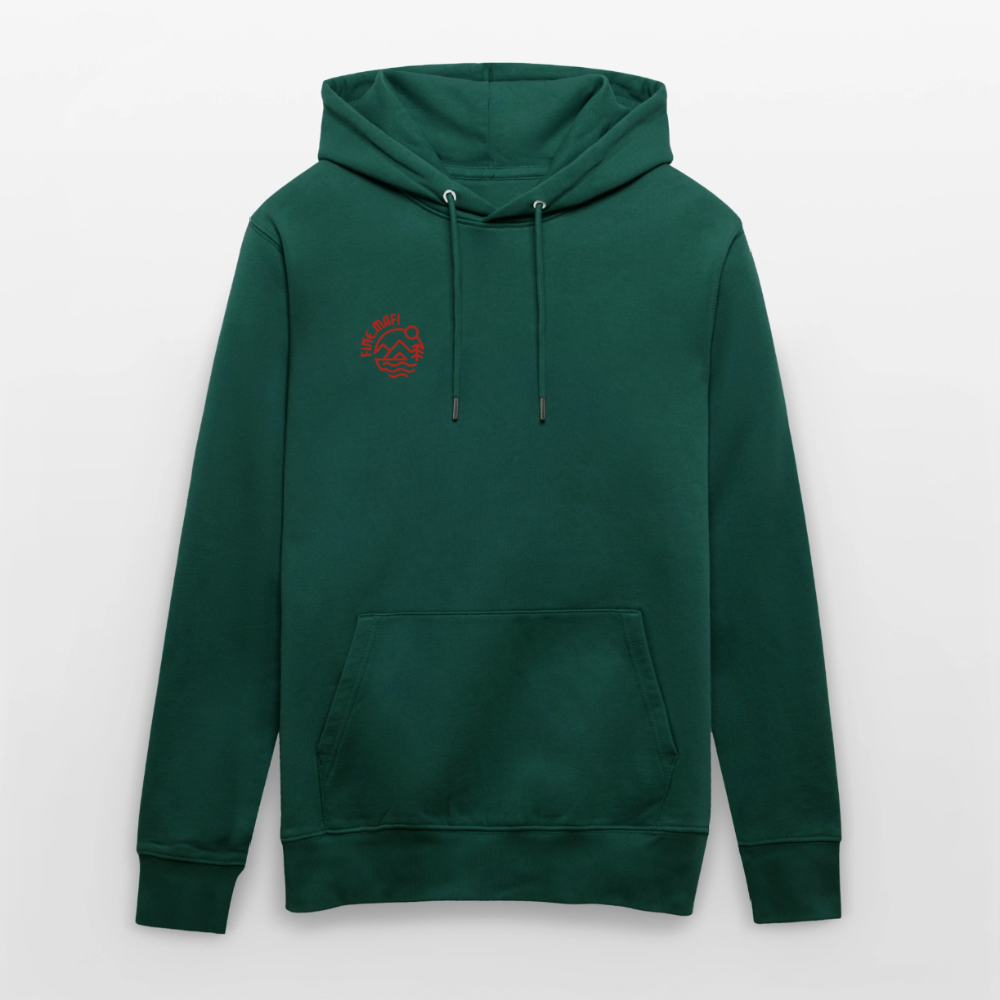 Vanlife Unisex Bio-Hoodie Coffee - Forest