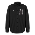 Food Couture Unisex Worker Hemd - washed Black