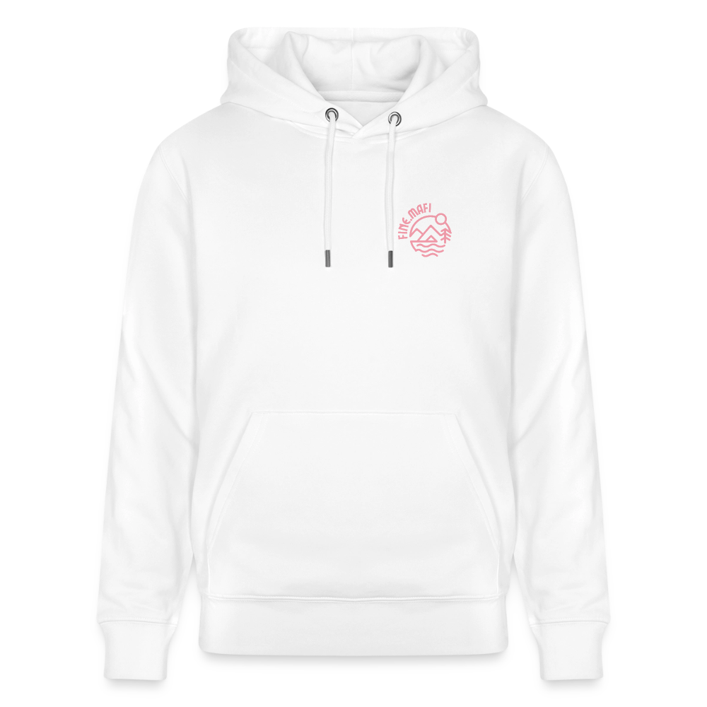 Vanlife Unisex Bio-Hoodie F.CK Normal - Weiß