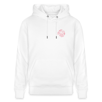 Vanlife Unisex Bio-Hoodie F.CK Normal - Weiß
