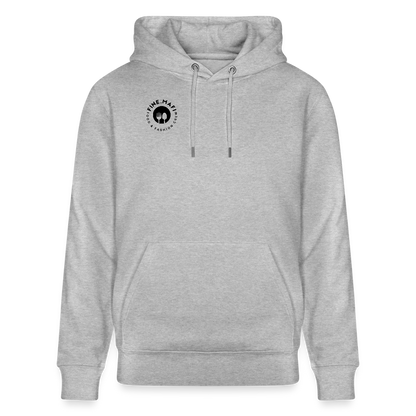 FINE.MAFI Relaxed Hoodie CREW - Grau meliert