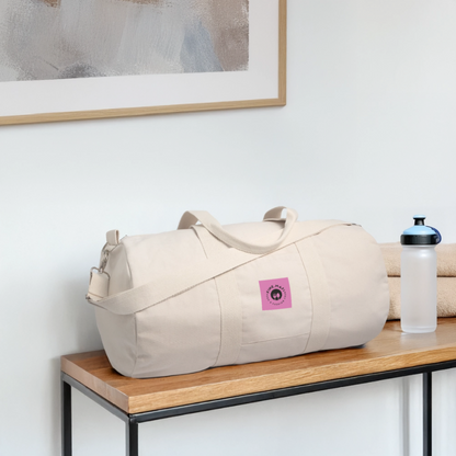 FINE.MAFI recycelte Canvas Duffle Bag - Naturweiß