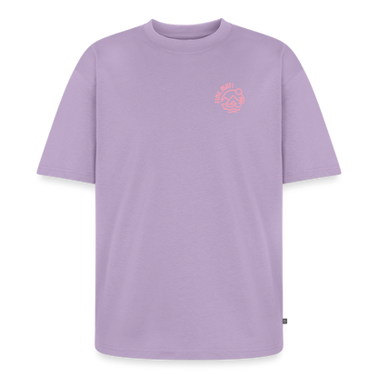 Vanlife Unisex Premium Oversized Bio T-Shirt F.CK Normal - Lavendel