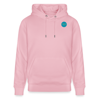 FINE.MAFI in Food we Trust Unisex Organic Hoodie - Hellrosa