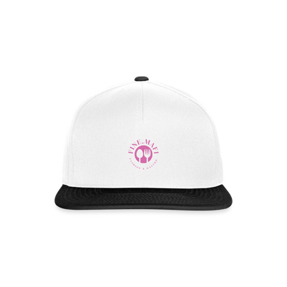 Snapback Cap FINE.MAFI - Weiß/Schwarz