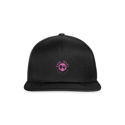 Snapback Cap FINE.MAFI - Schwarz/Schwarz
