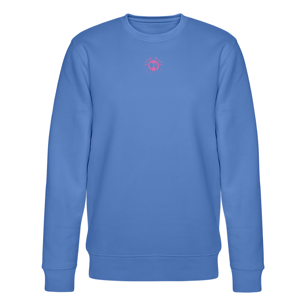 FOOD LOVE Unisex Bio-Sweatshirt DIGGA - Blau