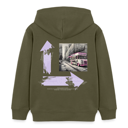 Gastrokids Unisex Bio-Hoodie CW - Khaki