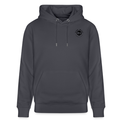 FOOD LOVE Unisex Bio-Hoodie Hummus - Indigoblau