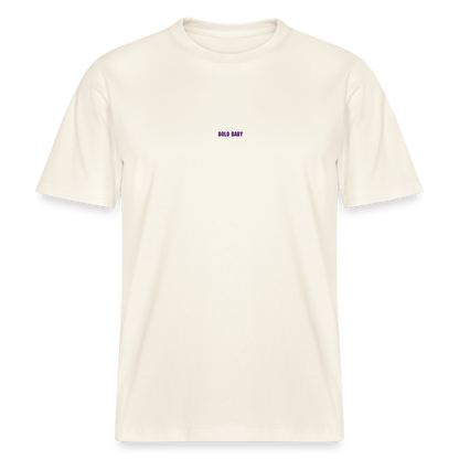 FINE.MAFI Relaxed Fit Unisex Bio-T-Shirt Bolo Baby - Naturweiß 