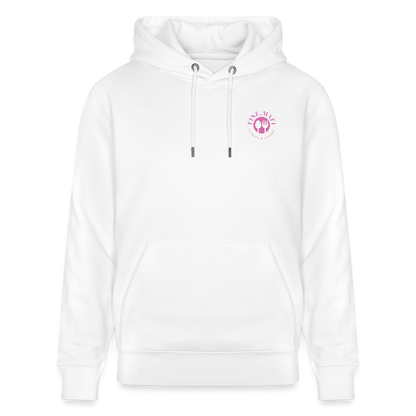 FOOD LOVE Unisex Bio-Hoodie DIGGA - Weiß