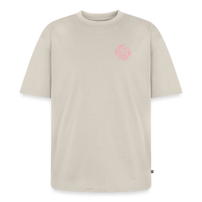 Vanlife Unisex Premium Oversized Bio T-Shirt F.CK Normal - Beige