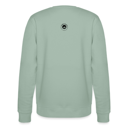 FINE.MAFI Bio Relaxed Crew Neck Sweatshirt - Helles Graugrün