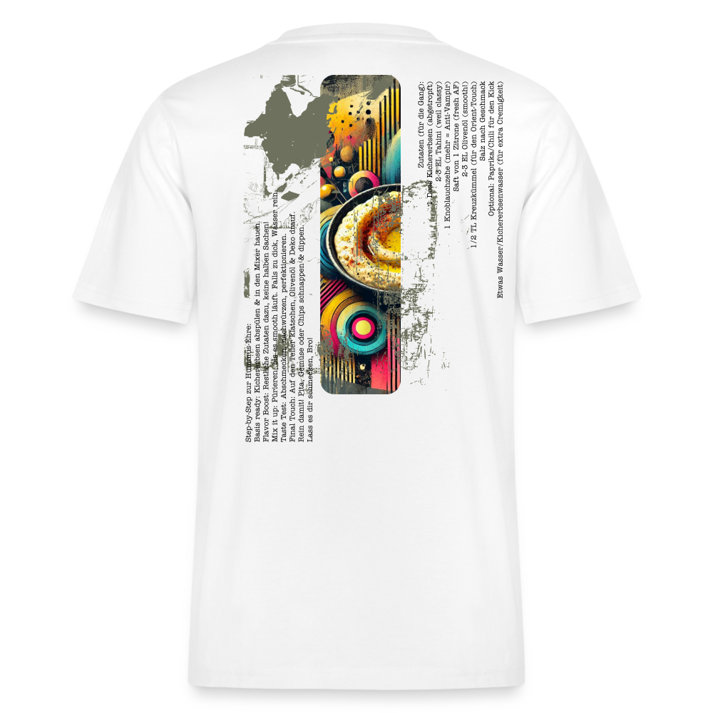 Stanley/Stella Relaxed Fit Unisex Bio-T-Shirt Hummus - Weiß