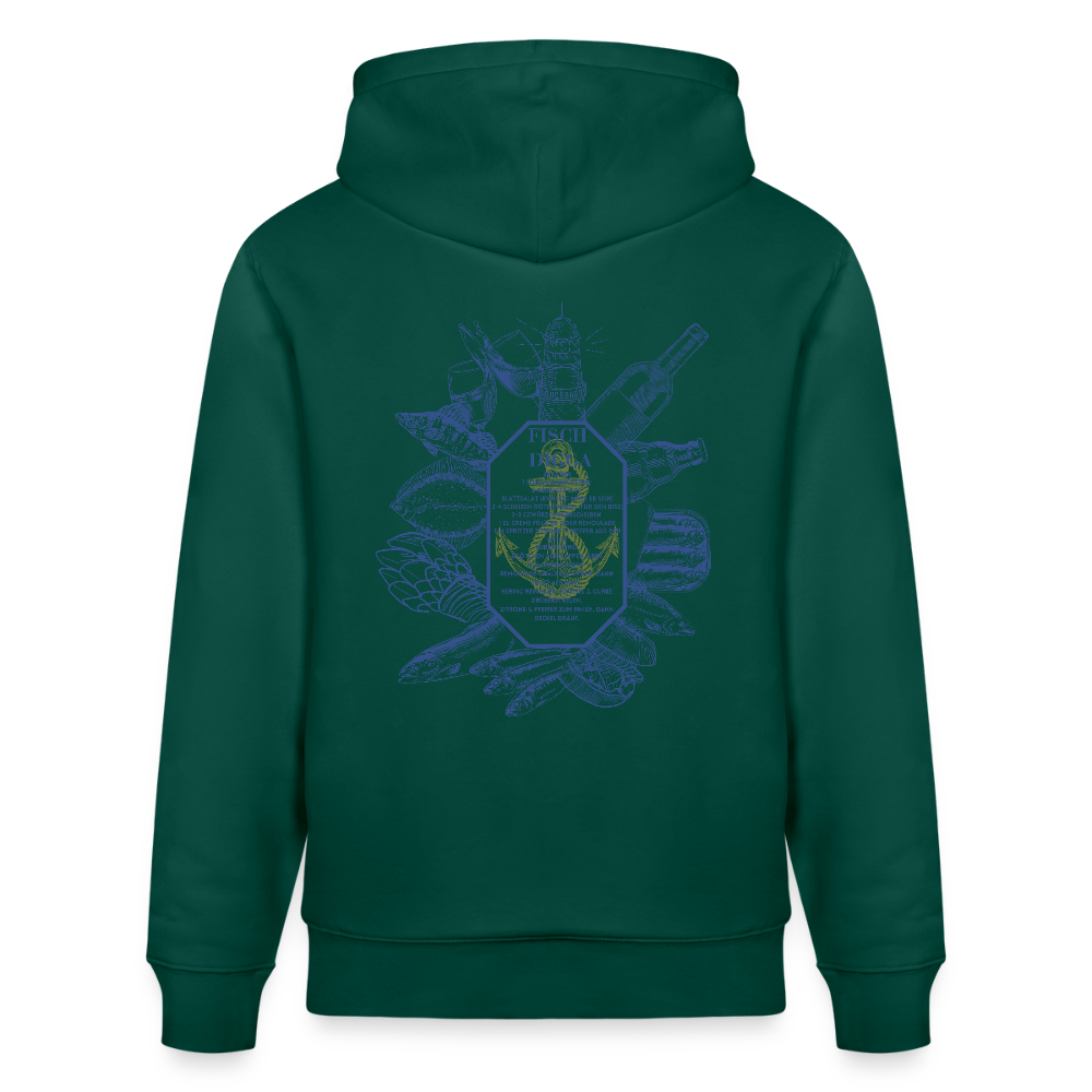 FOOD LOVE Unisex Bio-Hoodie DIGGA - Forest