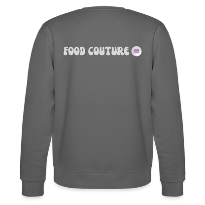 Food Couture Unisex Bio-Sweatshirt - Anthrazit