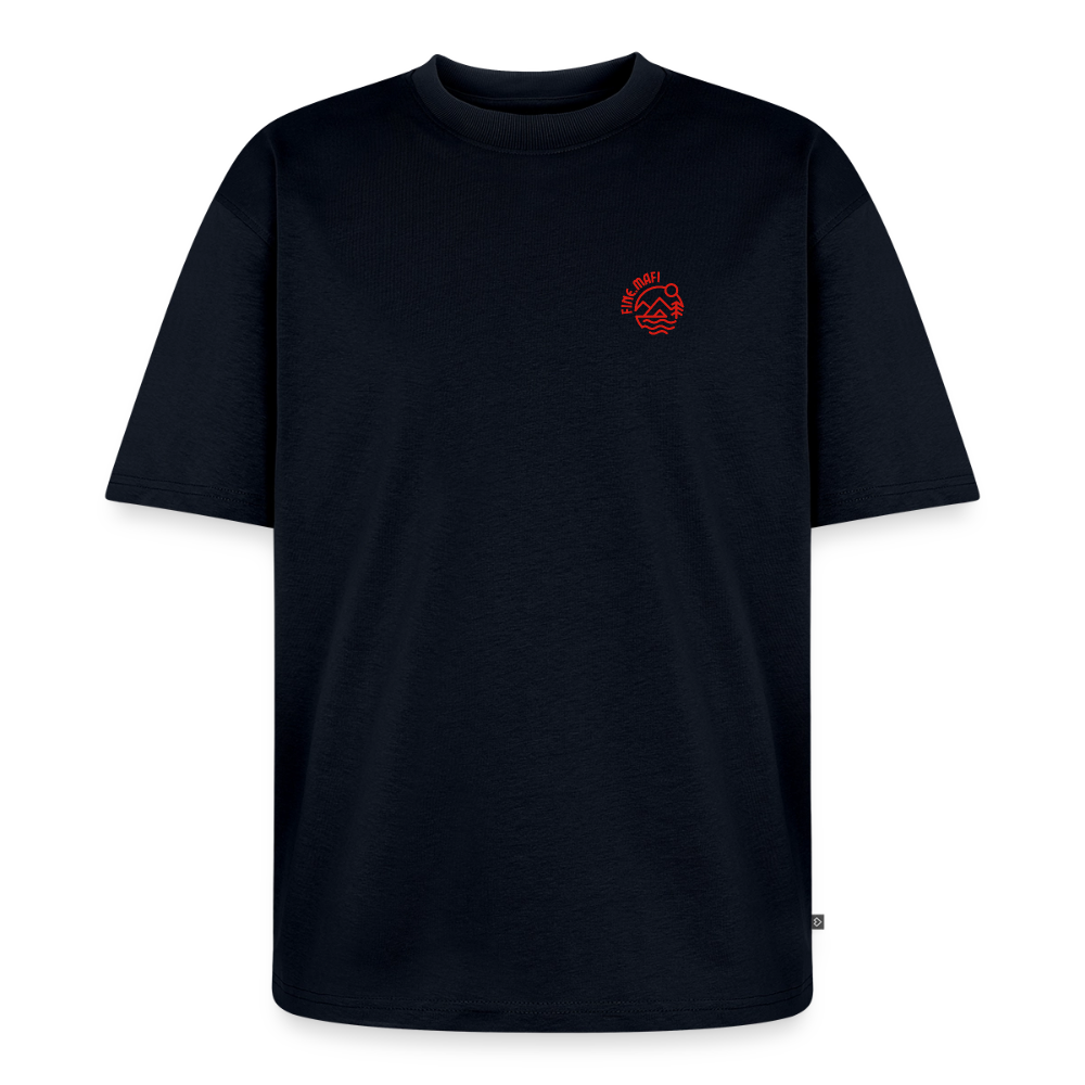 Vanlife Unisex Premium Oversized Bio T-Shirt Sushi - Navy