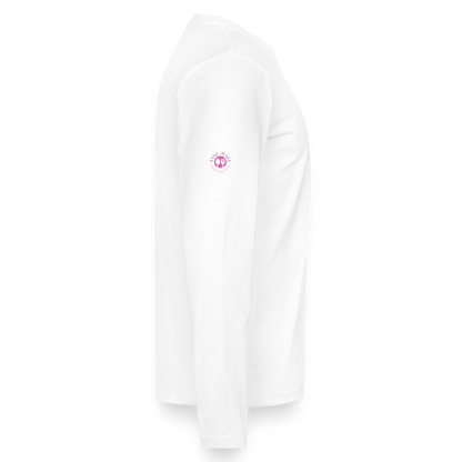 Food Couture Bio Langarmshirt - Weiß