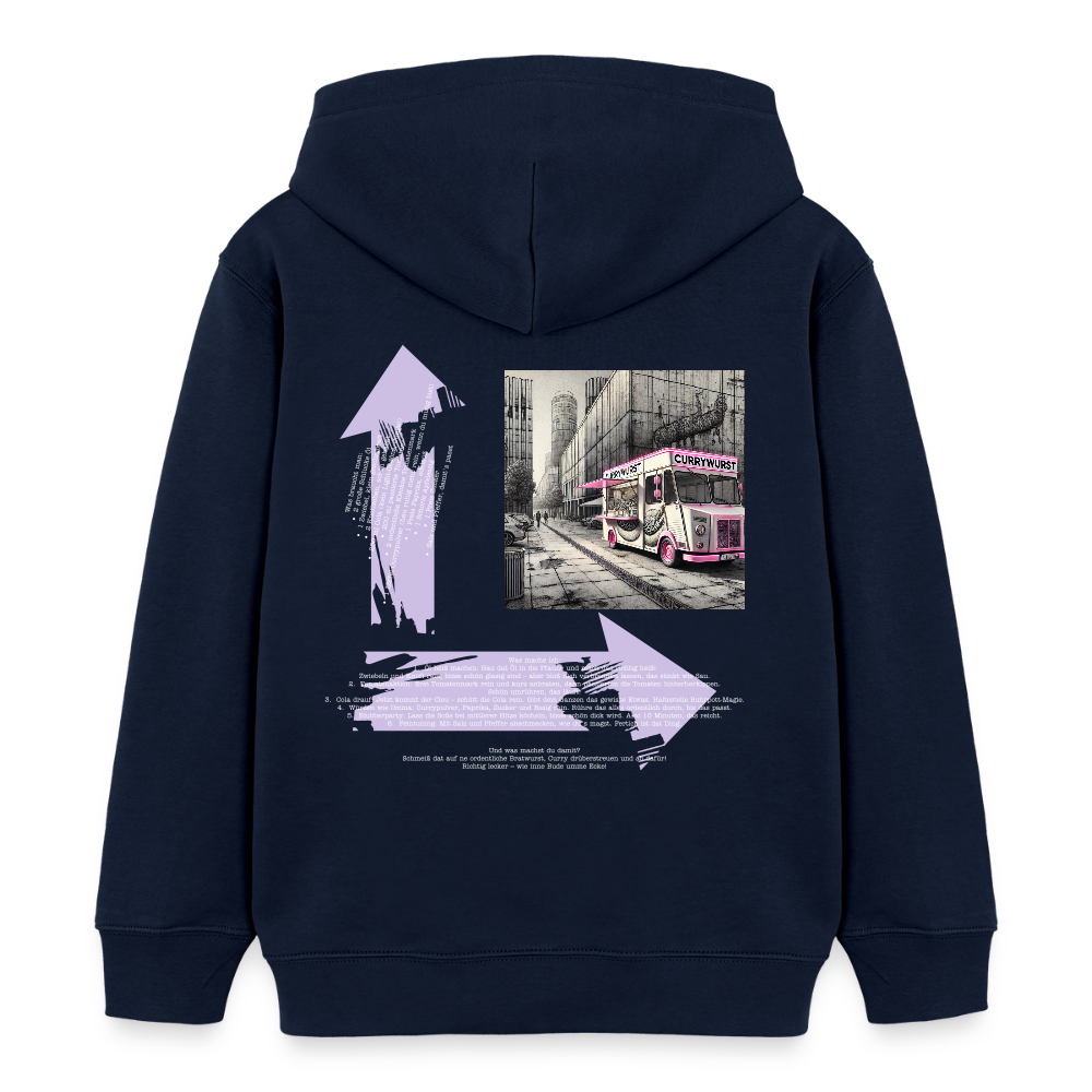 Gastrokids Unisex Bio-Hoodie CW - Navy